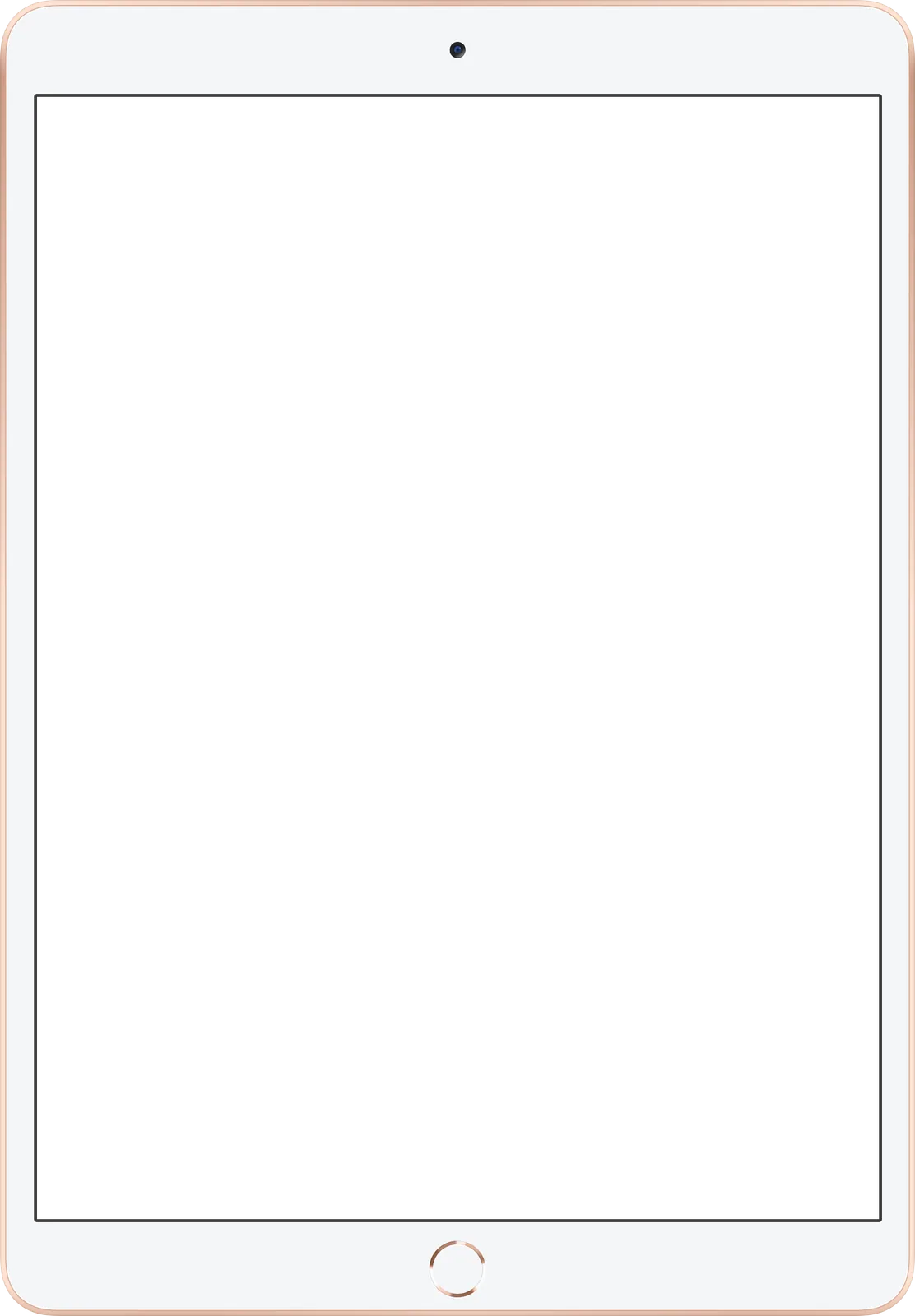 Apple iPad Air mockup frame
