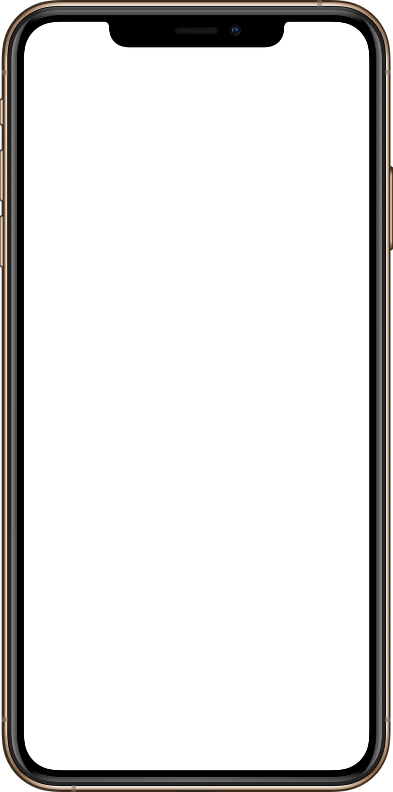 Apple iPhone XS Max mockup frame