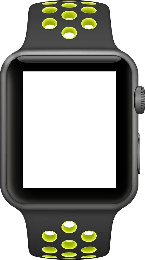 Apple Watch 2 Nike Edition 42mm mockup frame