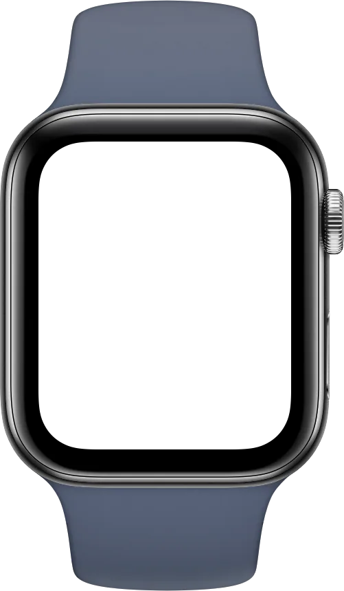 Apple Watch Series 5 44mm mockup frame