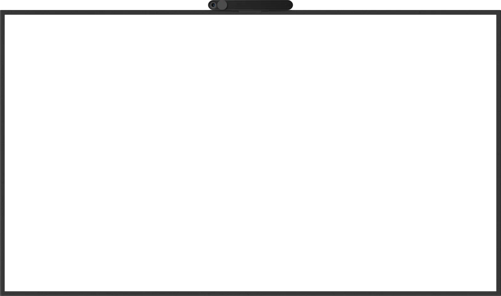 Facebook Portal TV mockup frame
