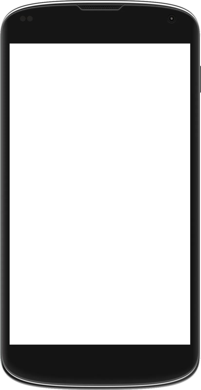 LG Nexus 4 mockup frame