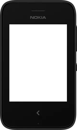 Nokia Asha 230 mockup frame