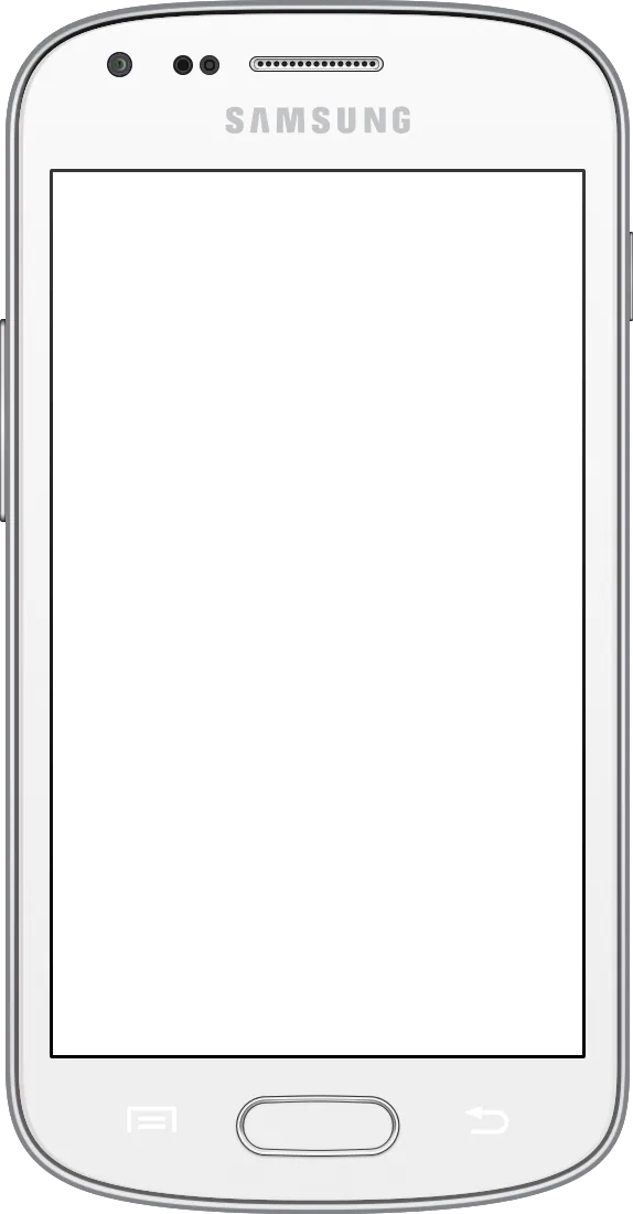 Samsung Galaxy S Duos mockup frame