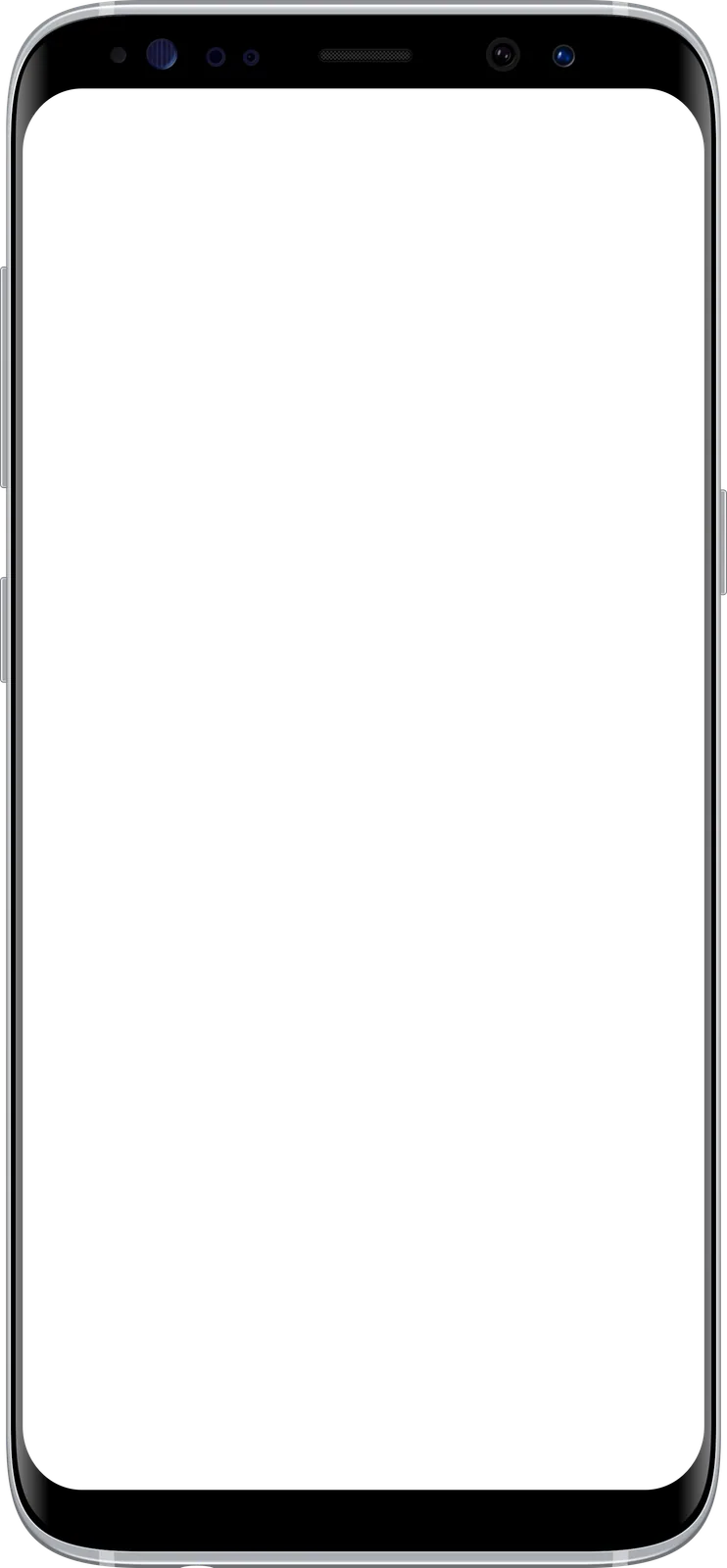 Samsung Galaxy S8 mockup frame