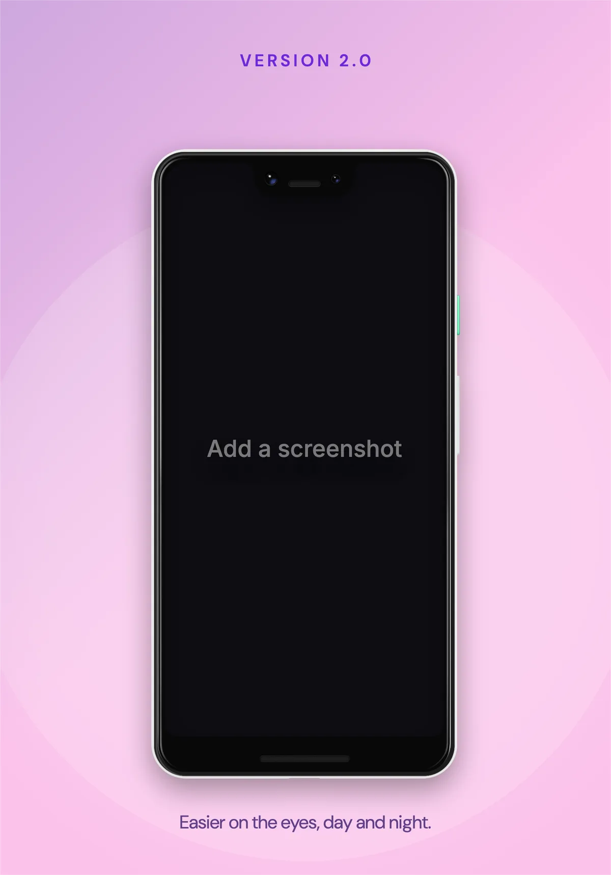 App Store iPad 11" · Minimal template preview