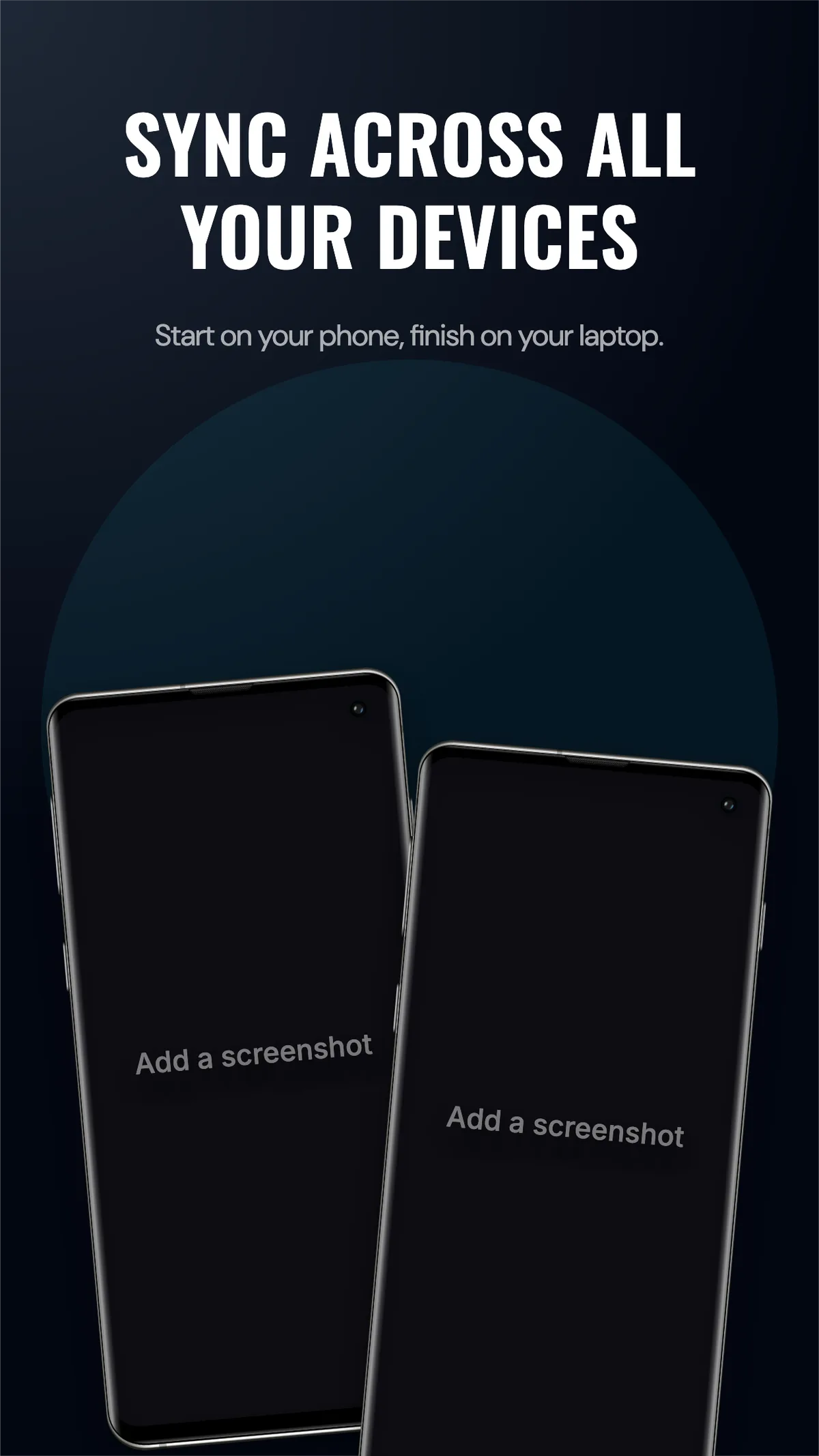 App Store iPhone 5.5" · Two phones template preview