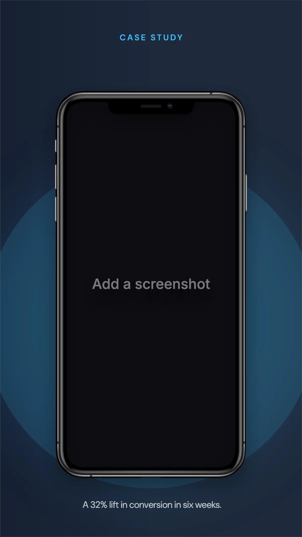 App Store iPhone 5.5" · Minimal template preview