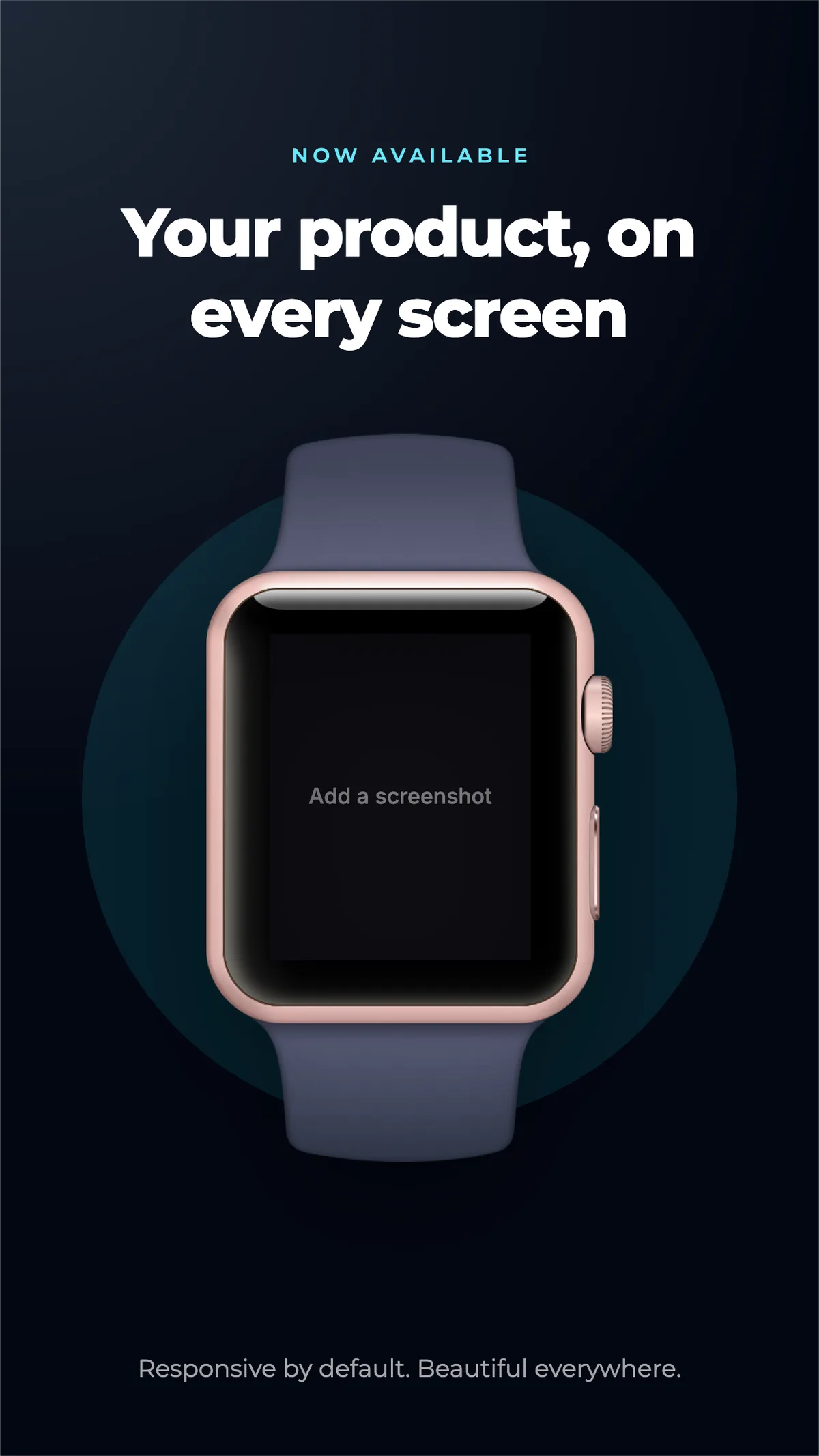 App Store iPhone 5.5" · Watch template preview