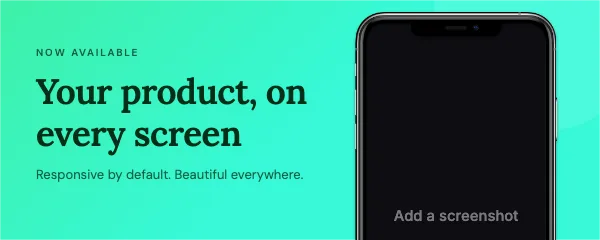 Discord Profile banner · Phone hero template preview