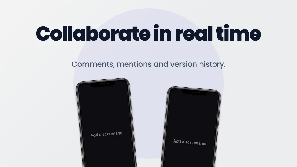 Discord Server banner · Two phones template preview