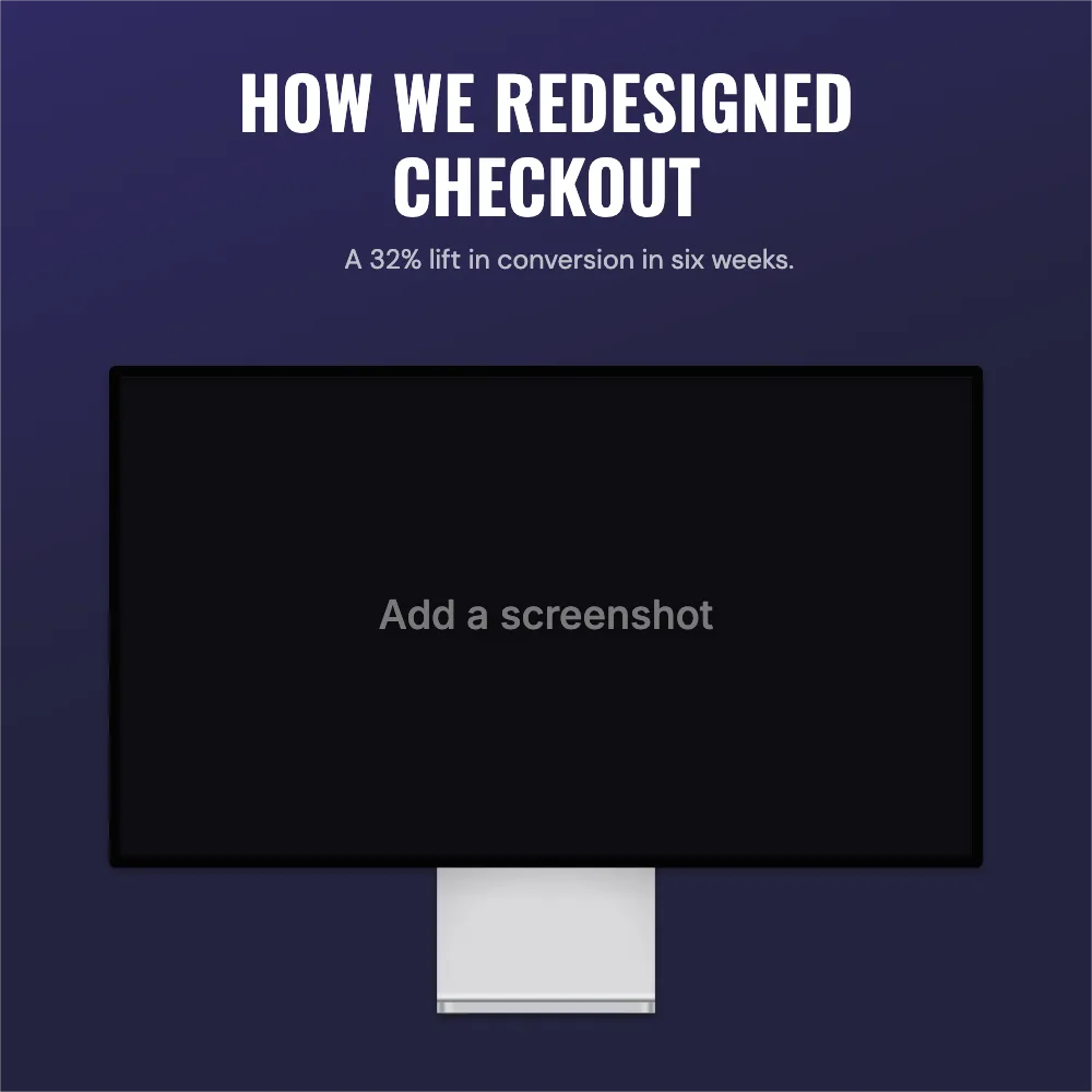 Pinterest Square pin · Desktop template preview
