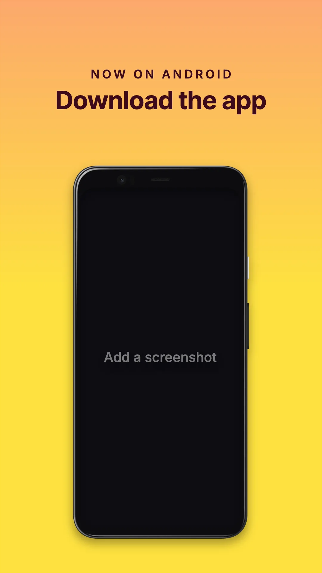 Instagram Story · Pixel 4 sunset template preview