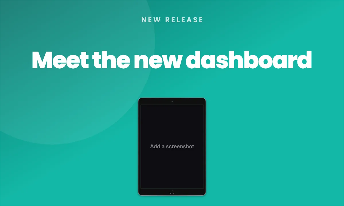 Product Hunt Gallery · Tablet template preview