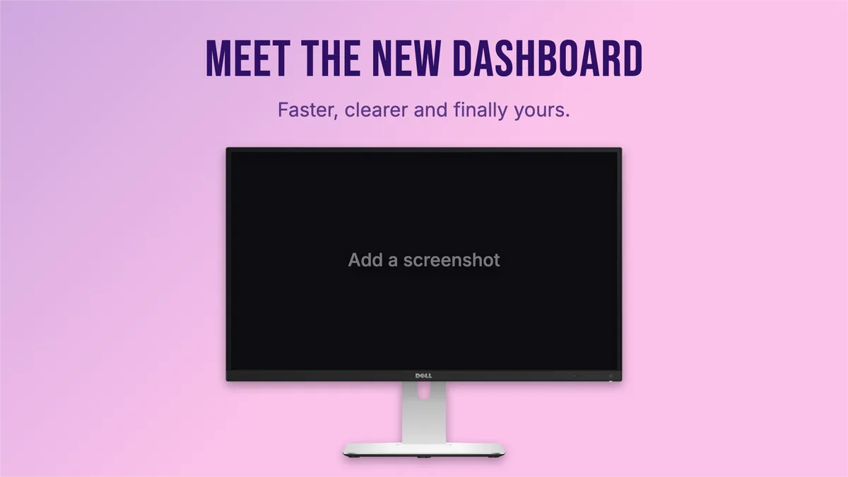 Twitch Offline banner · Desktop template preview