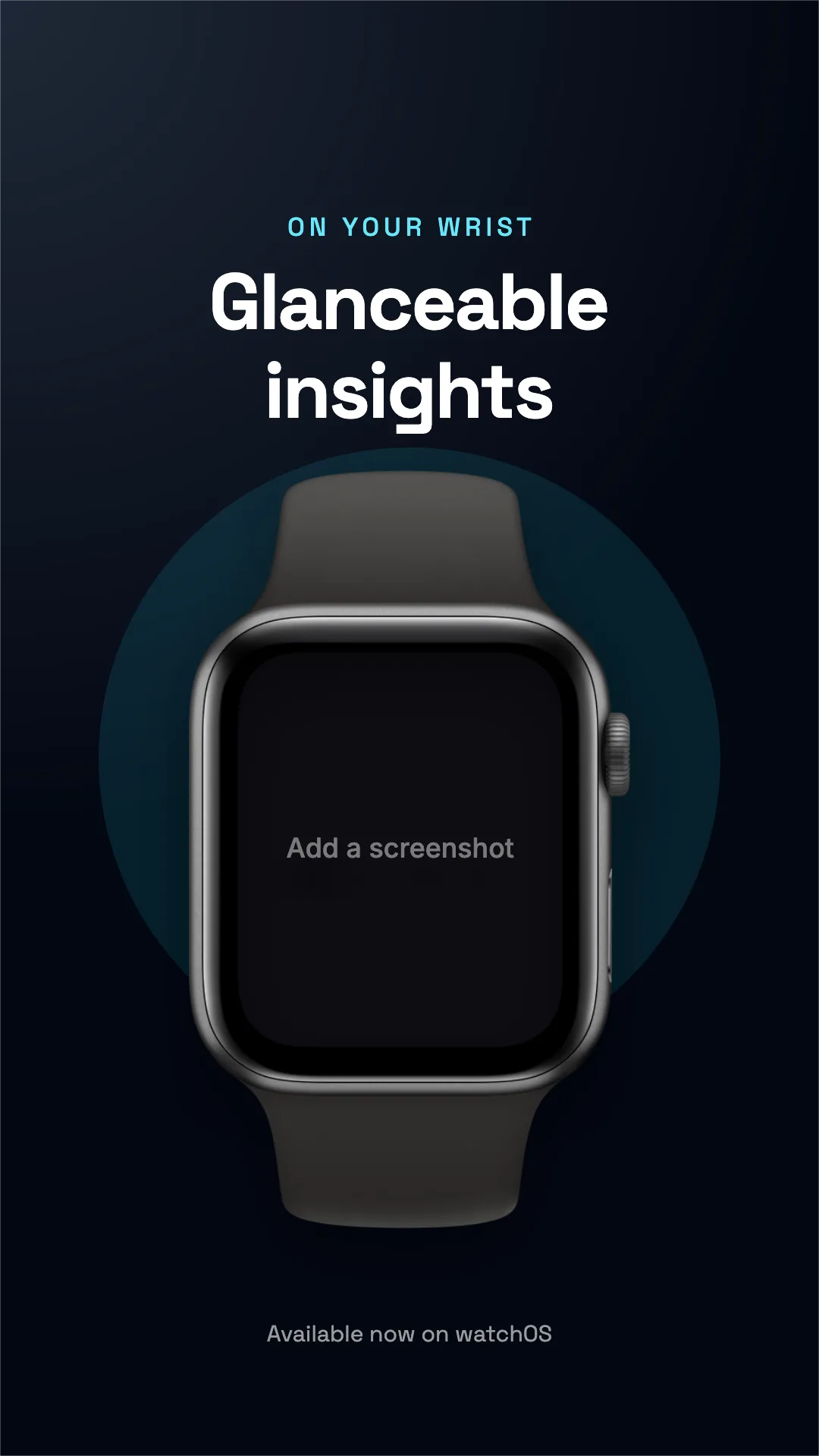 Instagram Story · Apple Watch glow template preview